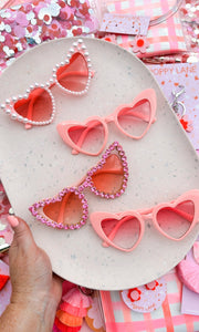Love Heart Glasses - Choose your style
