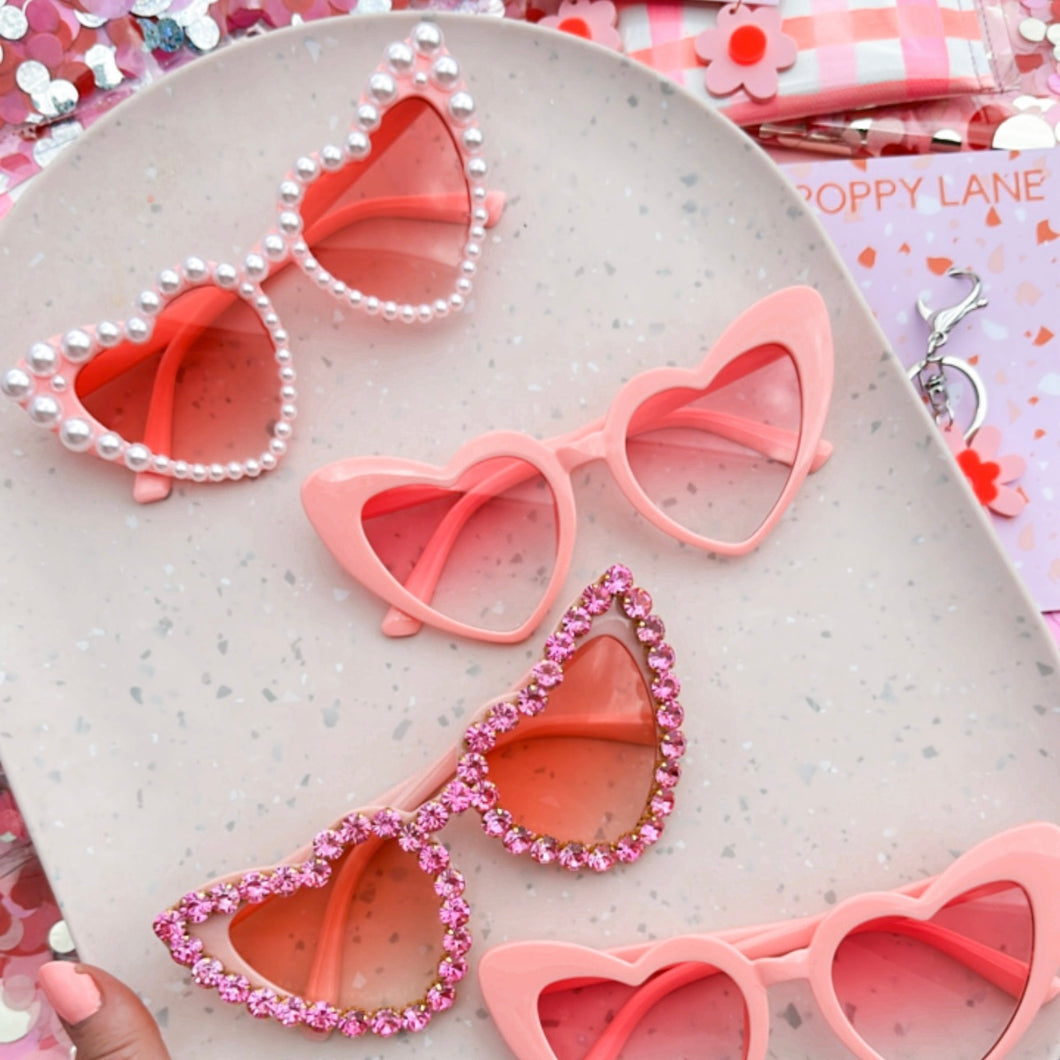 Love Heart Glasses - Choose your style