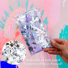 FROSTED // Confetti Clutch PRE ORDER/ choose your size