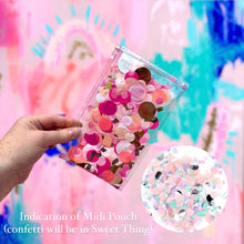 SWEET THING // Confetti Clutch PRE ORDER/ choose your size