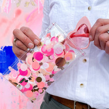 PEACHY KEEN // Confetti Clutch PRE ORDER/ choose your size