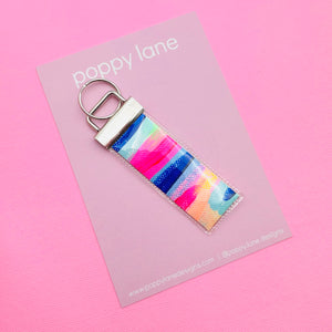 Hand Painted Keyring 18
