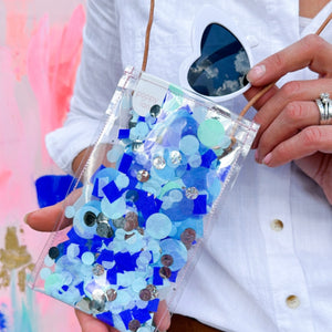 HEY JUDE // Confetti Clutch/ choose your size