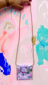 LILAC LOVER // Confetti Clutch PRE ORDER/ choose your size
