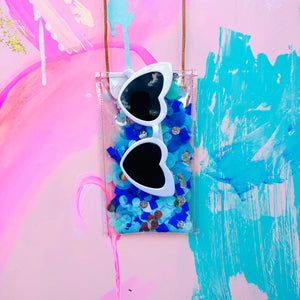 Love Heart Glasses - White
