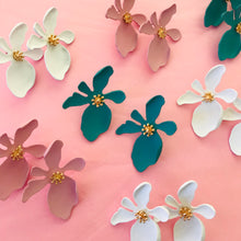 Floral Earring- Blush
